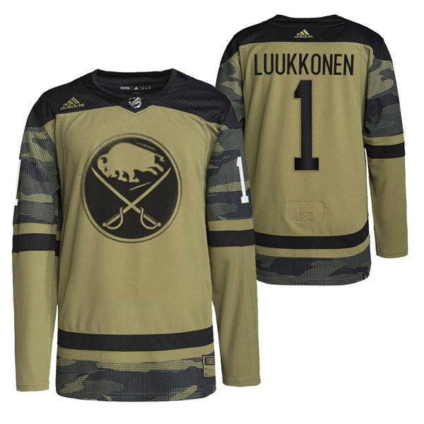 Ukko-Pekka Luukkonen Buffalo Sabres camo Camo jersey