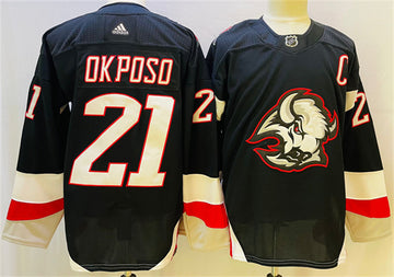 Kyle Okposo Buffalo Sabres black jersey