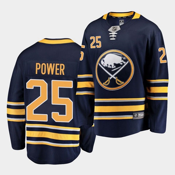 Owen Power Buffalo Sabres navy jersey