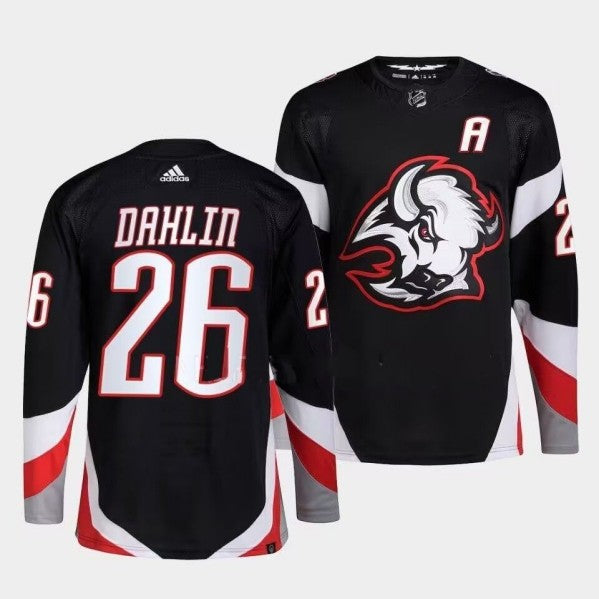 Rasmus Dahlin Buffalo Sabres black jersey