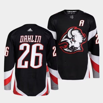 Rasmus Dahlin Buffalo Sabres black jersey