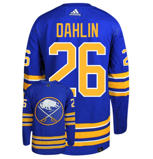 Rasmus Dahlin Buffalo Sabres blue jersey