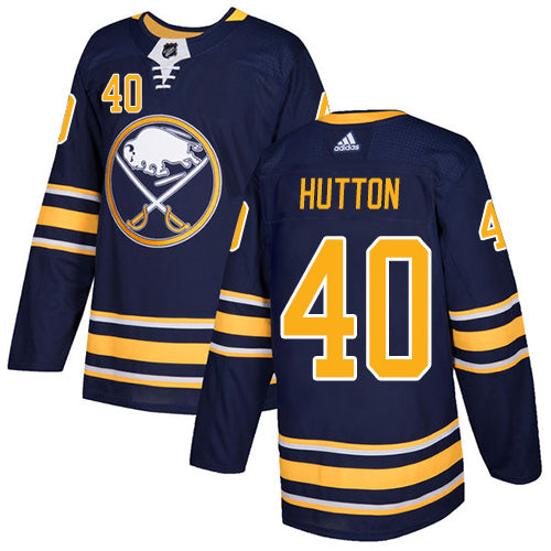 Carter Hutton Buffalo Sabres navy jersey