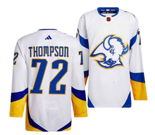 Tage Thompson Buffalo Sabres white Reverse Retro jersey