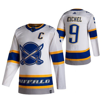 Jack Eichel Buffalo Sabres white Reverse Retro jersey