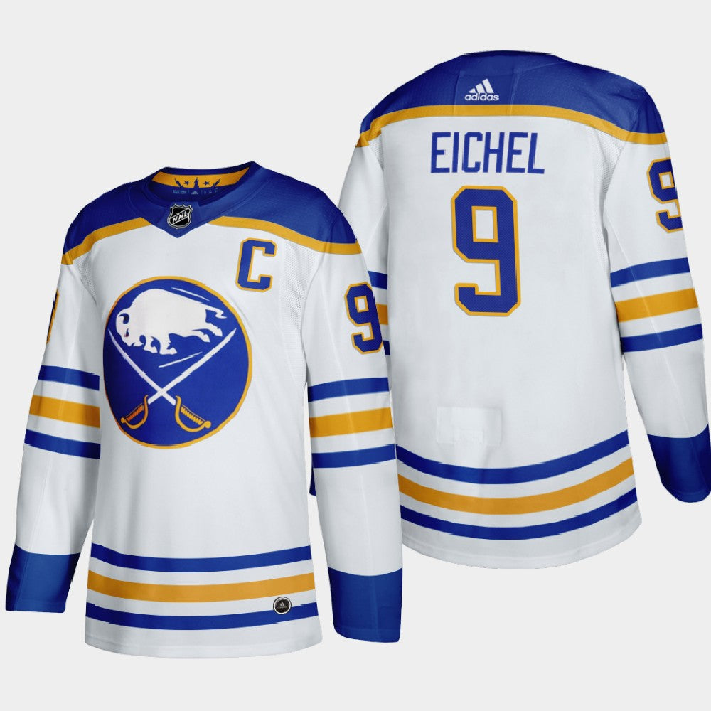 Jack Eichel Buffalo Sabres white jersey