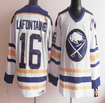 Custom Buffalo Sabres white jersey