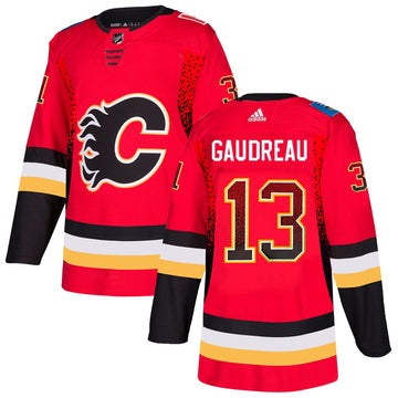 Johnny Gaudreau Calgary Flames red Fashion jersey