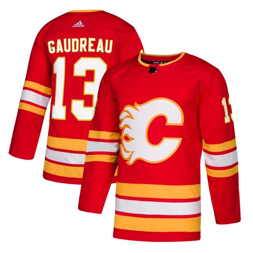 Johnny Gaudreau Calgary Flames red jersey