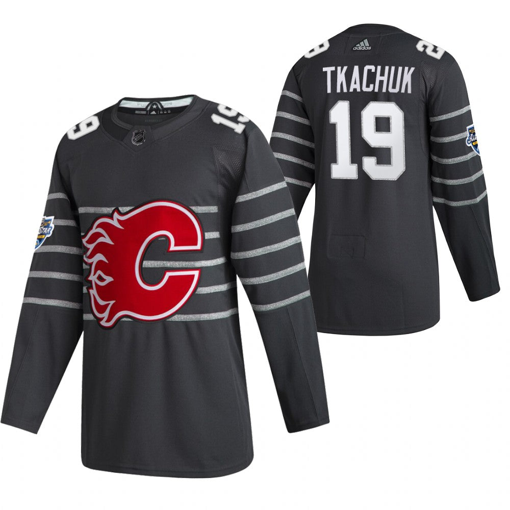 Matthew Tkachuk Calgary Flames grey jersey