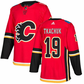 Matthew Tkachuk Calgary Flames red jersey