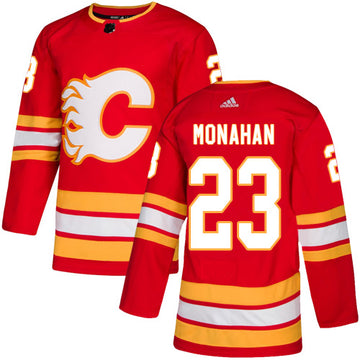 Sean Monahan Calgary Flames red jersey