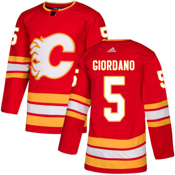 Mark Giordano Calgary Flames red jersey