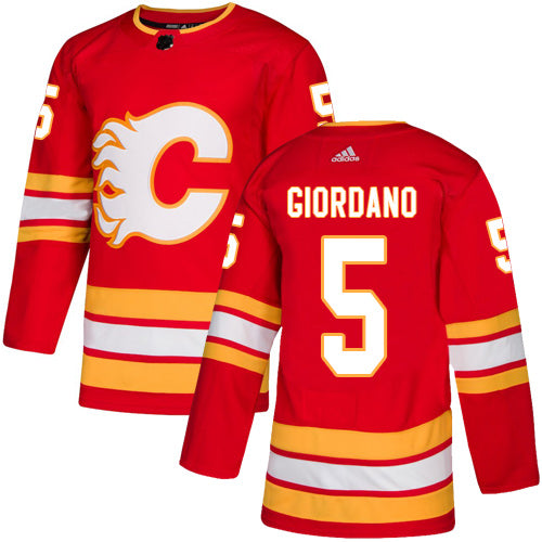 Mark Giordano Calgary Flames red jersey