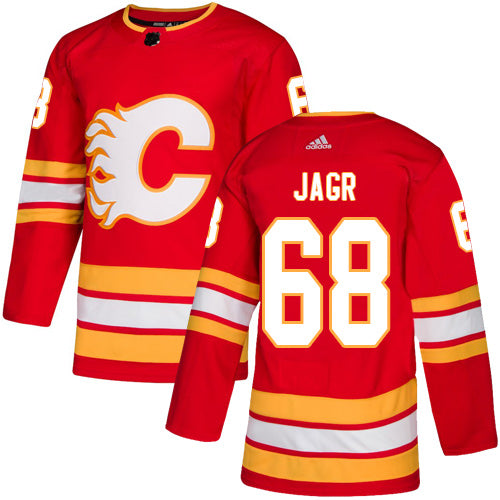 Jaromir Jagr Calgary Flames red jersey