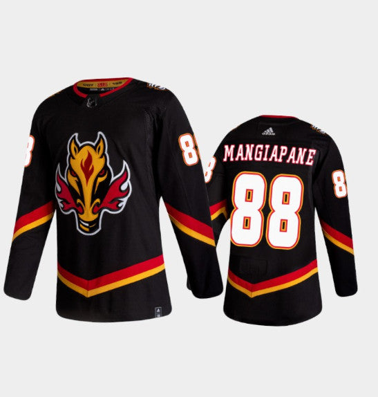 Andrew Mangiapane Calgary Flames black Reverse Retro jersey