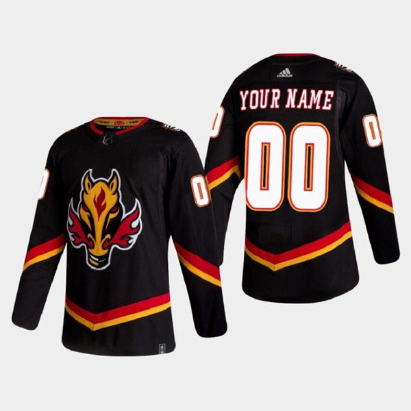 Custom Calgary Flames jersey