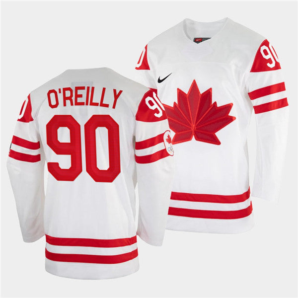Ryan O'Reilly Team Canada white jersey