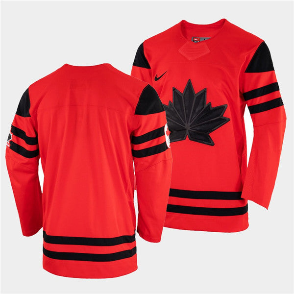 Custom Team Canada red jersey
