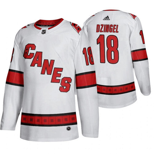 Ryan Dzingel Carolina Hurricanes white jersey