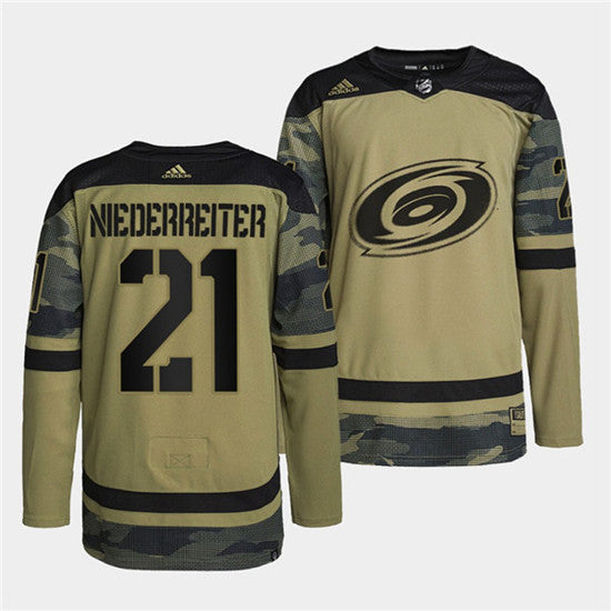 Nino Niederreiter Carolina Hurricanes camo Camo jersey