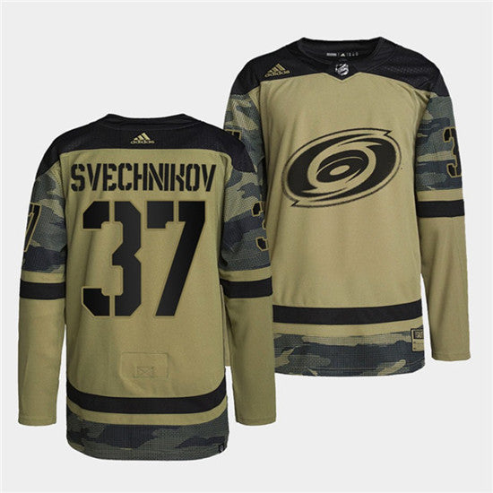 Andrei Svechnikov Carolina Hurricanes camo Camo jersey