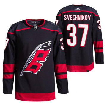 Andrei Svechnikov Carolina Hurricanes black Alternate jersey