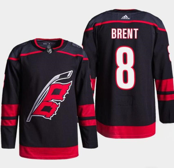 Brent Burns Carolina Hurricanes black jersey