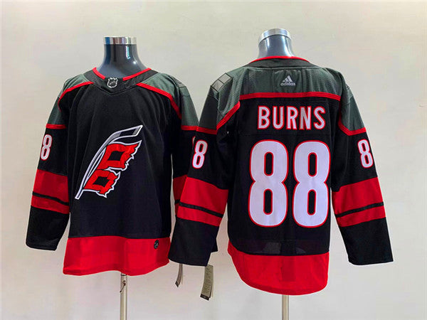 Brent Burns Carolina Hurricanes black jersey