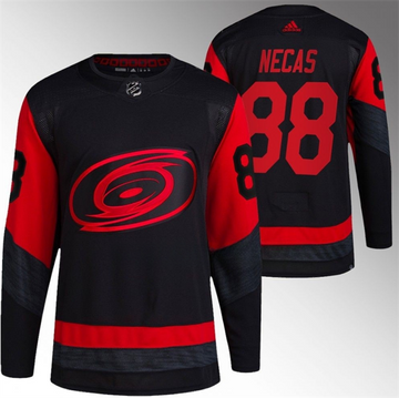 Martin Necas Carolina Hurricanes black Stadium Series jersey