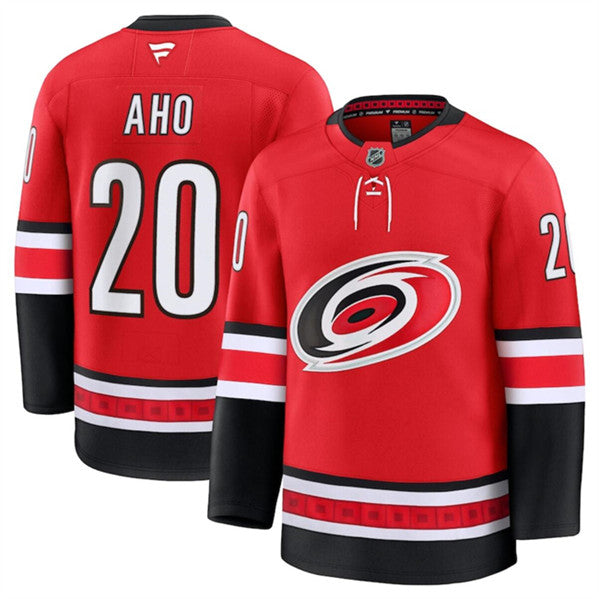 Custom Carolina Hurricanes red Alternate jersey