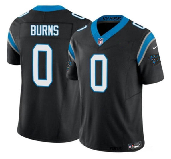 Brian Burns Carolina Panthers black FUSE jersey