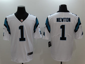 Carolina Panthers #1 Cam Newton White Player Jersey