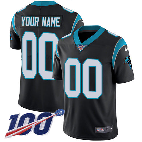 Carolina Panthers 100th Season Black Jersey