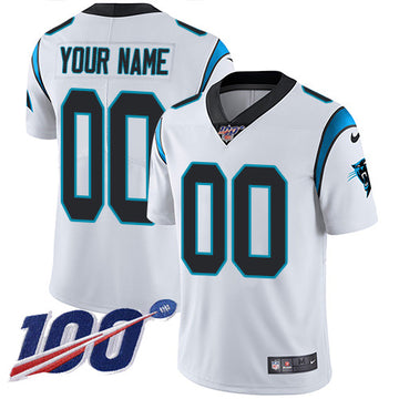 Carolina Panthers 100th Season White Jersey