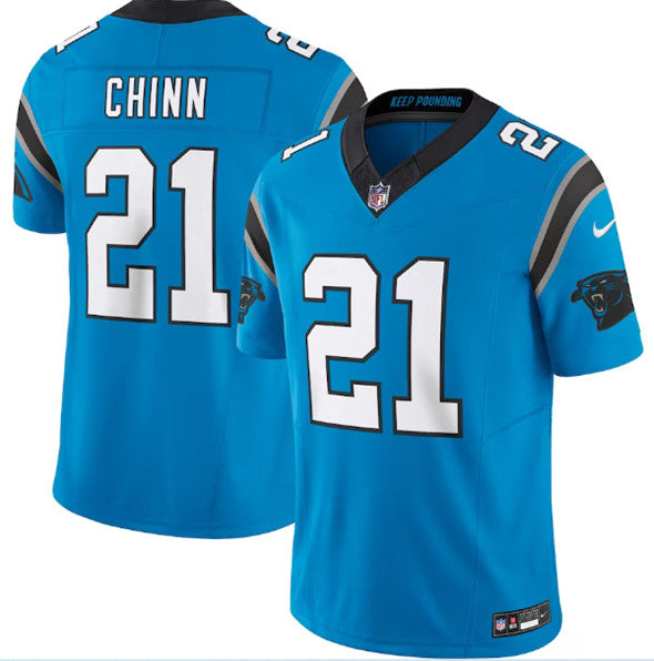 Jeremy Chinn Carolina Panthers blue FUSE jersey