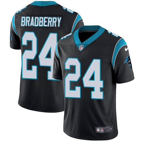 Carolina Panthers #24 James Bradberry Black Jersey