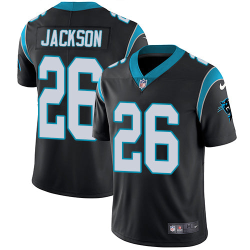 Carolina Panthers #26 Donte Jackson Black Jersey