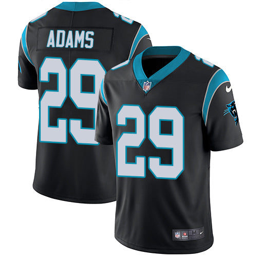 Carolina Panthers #29 Mike Adams Black Jersey