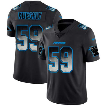 Carolina Panthers #59 Luke Kuechly Black 2019 Smoke Fashion Jersey