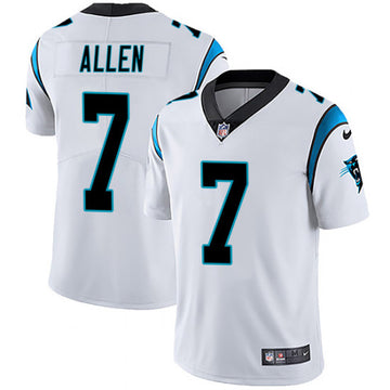 Carolina Panthers #7 Kyle Allen White Jersey