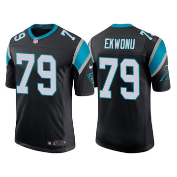 Carolina Panthers #79 Ikem Ekwonu 2022 Black Jersey