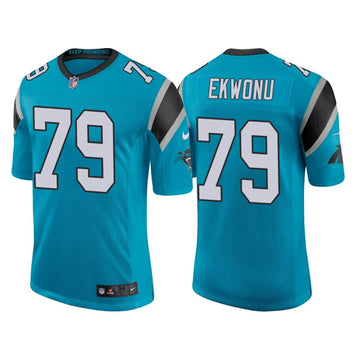 Carolina Panthers #79 Ikem Ekwonu 2022 Blue Jersey