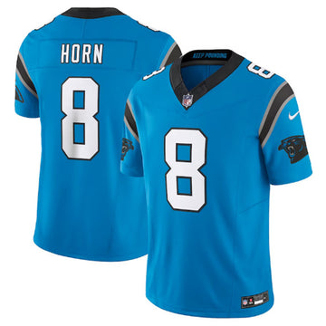 Jaycee Horn Carolina Panthers blue FUSE jersey
