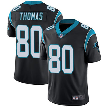 Carolina Panthers #80 Ian Thomas Black Jersey