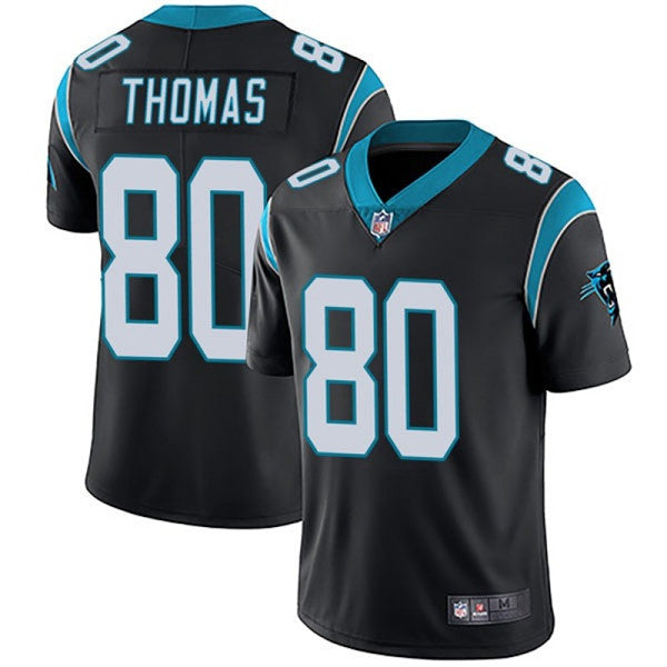 Carolina Panthers #80 Ian Thomas Black Jersey