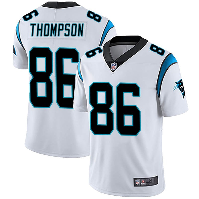 Carolina Panthers #86 Colin Thompson White Jersey