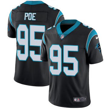 Carolina Panthers #95 Dontari Poe Black Jersey