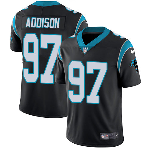 Carolina Panthers #97 Mario Addison Black Jersey