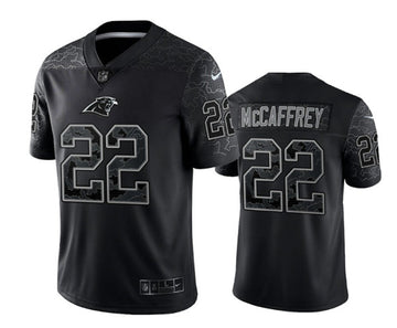 Custom Carolina Panthers black jersey